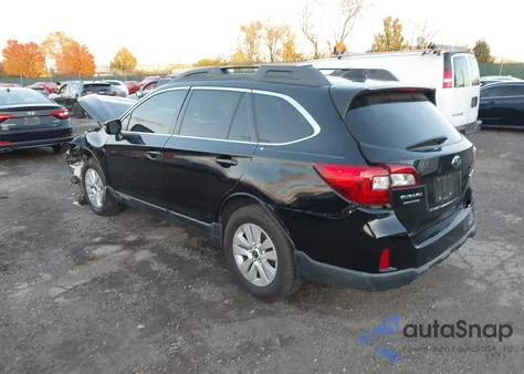 2016 Subaru Outback 2.5I Premium z USA, uszkodzony, nr VIN 4S4BSAFC4G3215363